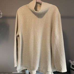 Oversized Mock Neck Shirt